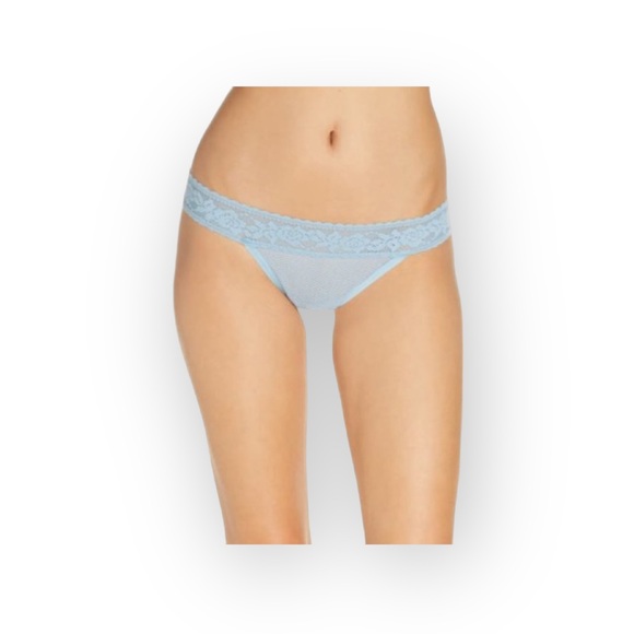 new Commando ❤︎ Kitty Stretch Lace Thong ❤︎ Rain Baby Blue ❤︎ One Size 00 - 14 - Picture 11 of 14